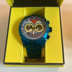 Invicta 50mm Specialty Blue Dial Joker Face Model 43212
